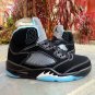 Air Jordan 5 Black University Blue Shoes Sneakers