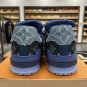Louis Vuitton Lv Trainer patchwork Monogram Denim