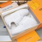 Louis Vuitton Lv Trainer White Grey Signature