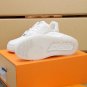 Louis Vuitton Lv Trainer White Grey Signature