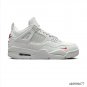Nigel Sylvester x Air Jordan 4 White Grey Mamba Shoes Sneakers