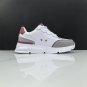 Luxury Lou Paris Classic Trainers White Grey Burgundy Shoes Sneakers