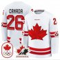 Canada Jersey #26 Canada Olympic Premium Hockey Stitched White