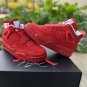 Air Jordan 4 Triple Red Shoes Sneakers