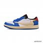 Union LA x Fragment Design x Air Jordan 1 Low Storm Blue Shoes Sneakers
