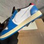 Union LA x Fragment Design x Air Jordan 1 Low Storm Blue Shoes Sneakers