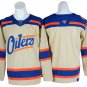 Edmonton Oilers Blank Light Beige Alternate Jersey