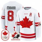Cale Makar Jersey #8 Canada Olympic Premium Hockey 2026 Stitched White Cale Makar Jersey #8 Canada Olympic Premium Hockey 2026 Stitched White