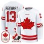 Sam Reinhart Jersey #13 Canada Olympic Premium Hockey 2026 Stitched White