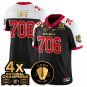 Dawg Jersey #706 Georgia B 4x-Time National Champions Stitched Alter