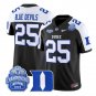 Blue Devils Jersey #25 Duke Devils 2025 ACC Championship Stitched Black Alter