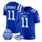Steve Spurrier Jersey #11 Duke Devils 2025 ACC Championship Stitched Royal