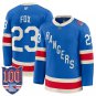 Adam Fox Jersey #23 New York Rangers 1926 Throwback 100th Patch Stitched
