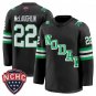 Owen McLaughlin Jersey #22 North Dakota Fighting Hawks 2025-26 Stitched Black