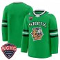 Team Jersey North Dakota Fighting Hawks 2025-26 Premium Stitched Green Limited