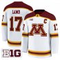 Brody Lamb Jersey #17 Minnesota Golden Gophers 2025-26 Stitched White