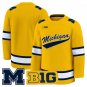 Team Jersey Michigan Wolverines 2025-26 Premium Stitched Maize