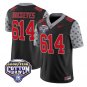 Buckeyes Jersey #614 Ohio State 2025 Cotton Bowl Patch Vapor Stitched Black
