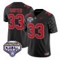 Jack Sawyer Jersey #33 Ohio State 2025 Cotton Bowl Patch Stitched Black Limited