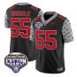 Nick Mangold Jersey #55 Ohio State 2025 Cotton Bowl Patch Stitched Black