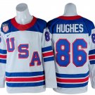 2026 Winter Olympics Team USA #86 Jack Hughes White Hockey Jersey