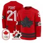 Brayden Point Jersey #21 Canada Olympic 2026 Premium Hockey All Stitched Red
