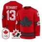Sam Reinhart Jersey #13 Canada Olympic 2026 Premium Hockey All Stitched Red