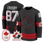 Sidney Crosby Jersey #87 Canada Olympic 2026 Premium Hockey All Stitched Black