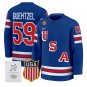 Jake Guentzel Jersey #59 USA Olympic 2026 Premium Hockey All Stitched Royal