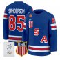 Jake Sanderson Jersey #85 USA Olympic 2026 Premium Hockey All Stitched Royal