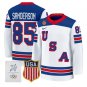 Jake Sanderson Jersey #85 USA Olympic 2026 Premium Hockey All Stitched White