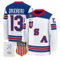 Johnny Gaudreau Jersey #13 USA Olympic 2026 Premium Hockey All Stitched White
