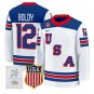 Matt Boldy Jersey #12 USA Olympic 2026 Premium Hockey All Stitched White