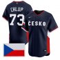 Marek Chlup Jersey #73 Team Czechia 2026 World Baseball Stitched Navy