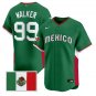 Taijuan Walker Jersey #99 Mexico World Baseball Classic 2026 Stitched Green