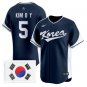 Kim Do-yeong Jersey #5 Team Korea 2026 World Baseball Classic Stitched Navy