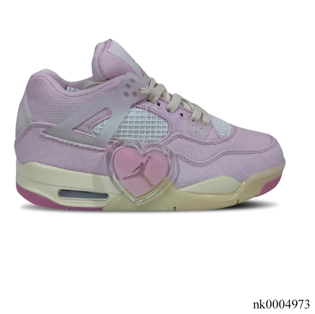 Air Jordan 4 Denim Iced Carmine Shoes Sneakers