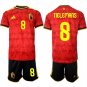 Belgium #8 TIELEMANS Jersey National Team x World Cup 2026 Home Red On Field Soccer
