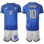 Italy #10 R.BAGGIO Jerseys National Team x World Cup 2026 Home Blue On Field Soccer