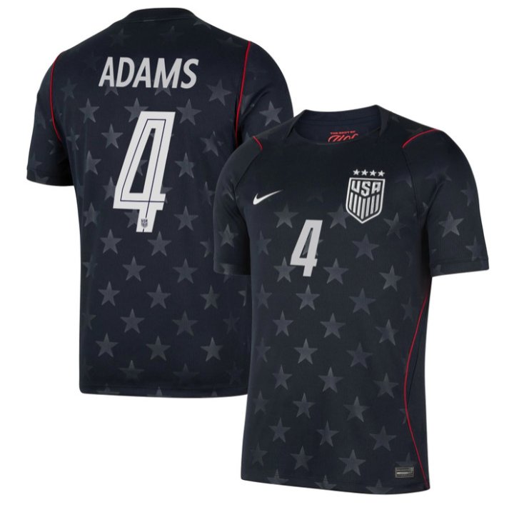 Tyler Adams Jersey #4 USMNT 2026 World Cup Match Stitched Stars Soccer