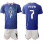 Japan #7 MITOMA Jersey National Team x World Cup 2026 Home Blue On Field Soccer