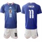 Japan #11 MAEDA Jersey National Team x World Cup 2026 Home Blue On Field Soccer