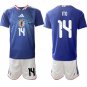 Japan #14 ITO Jersey National Team x World Cup 2026 Home Blue On Field Soccer
