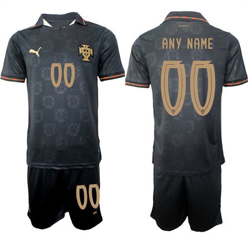 Portugal Custom Any Name And Number Jersey National Team x World Cup 2026  Gray On  edition
