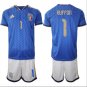 Gianluigi Buffon Jersey #1 Italy 2025-26 Blue Home Soccer Suit