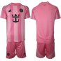 Blank Jersey Inter Miami CF Pink Home 2025 - 26 Soccer Suit