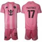 Josef Mart&Atilde;&shy;nez Jersey #17 Inter Miami CF Pink Home 2025 - 26 Soccer Suit