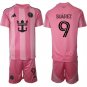Luis Su&Atilde;&iexcl;rez Jersey #9 Inter Miami CF Pink Home 2025 - 26 Soccer Suit