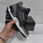 Levi&acirc;��s x AJ 3 Black Denim Shoes Sneakers