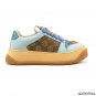GG Canvas Camel & Ebony Blue Low Top Shoes Sneakers